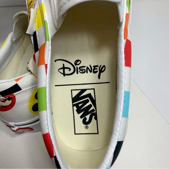 NIB. Disney Vans Sneakers. Adult Size 10. new with tag in box - Picture 9 of 12